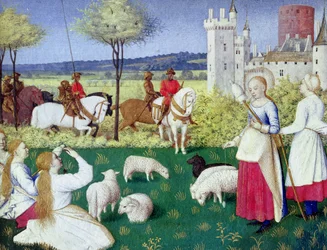 Ms Fr 71 St. Margareta von Antiochia und Olibrius